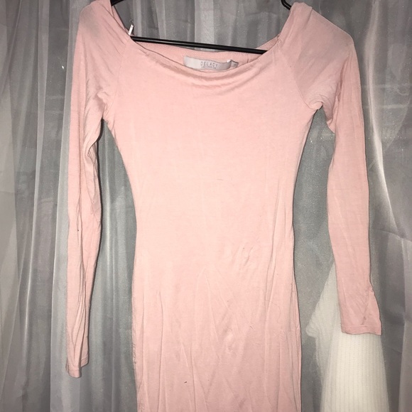 Pink boutique bodycon dress - Picture 2 of 3